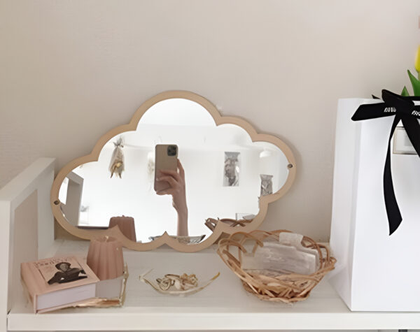 Cloud Shaped Mirror - Kids Room Decoration