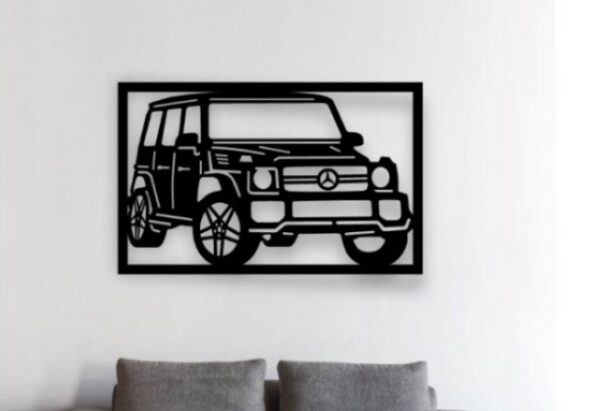 Mercedes Benz G Glass G Wagon Car Wal Decoration