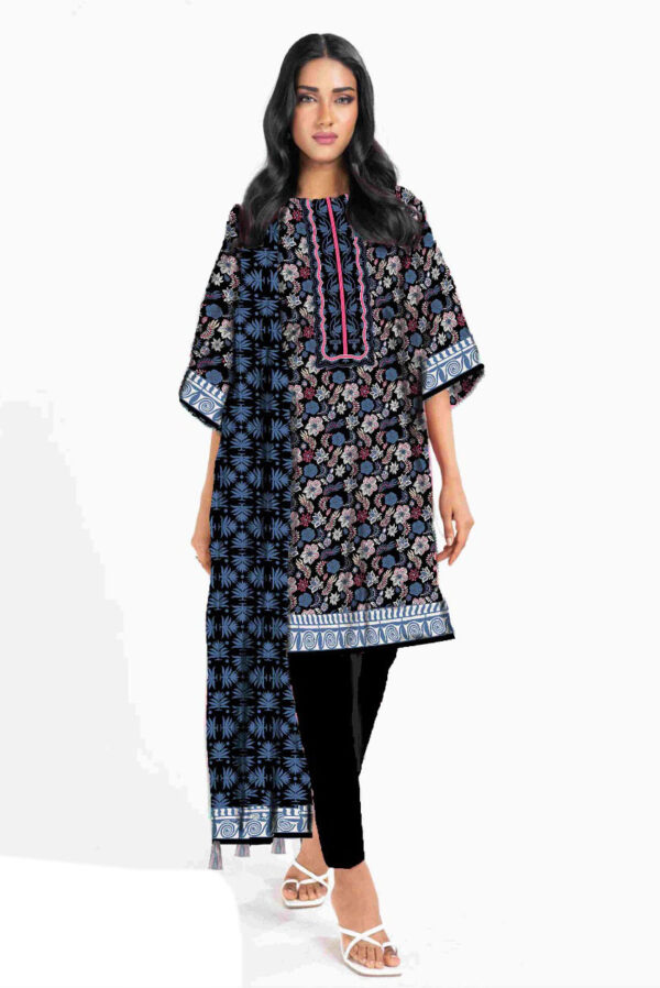 Al-Karam Lawn Unstitched Suits Collection of 3 Pcs