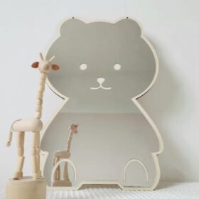 Bear Shaped Mirror - Kids Room Decoration