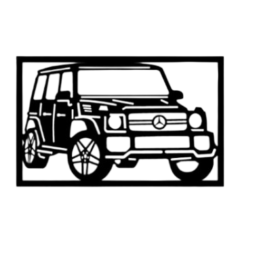 Mercedes Benz G Class G wagon Car Wall Decoration