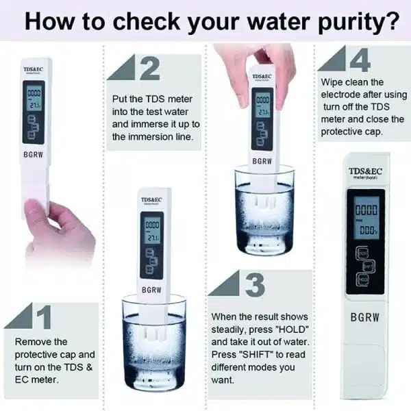 Water Quality Monitor Purity Measure Tool