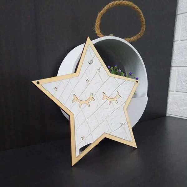 Star Shape Kids Room Mirror